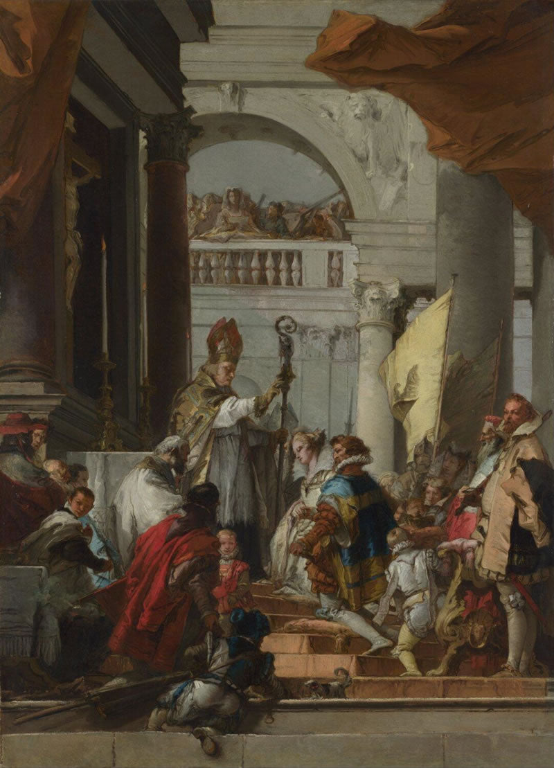 The Marriage of Frederick Barbarossa and Beatrice of Burgundy