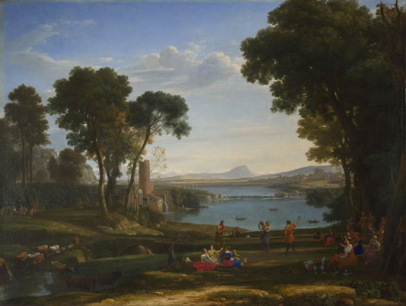 Landscape with the Marriage of Isaac and Rebekah ('The Mill')
