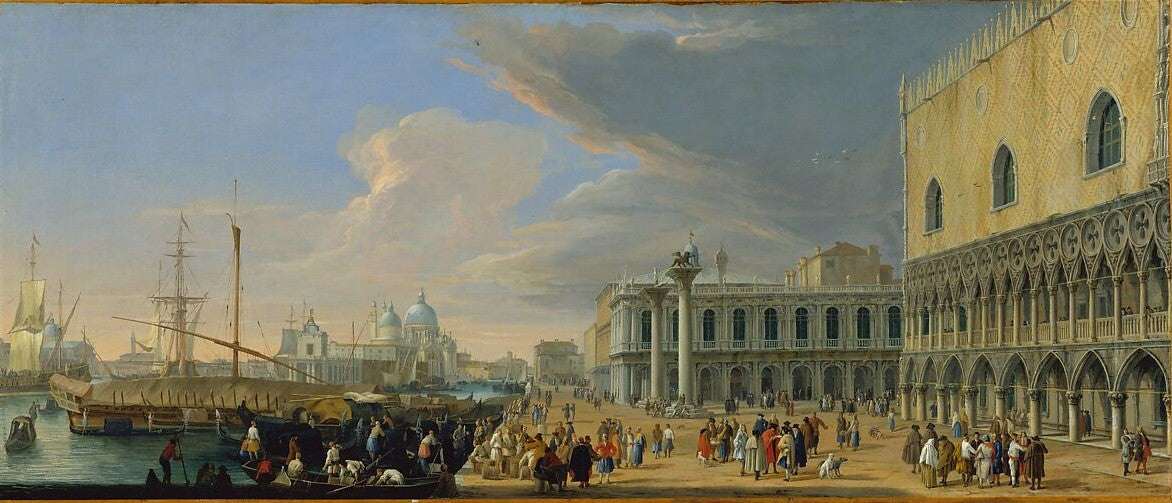 The Molo, Venice, Looking West