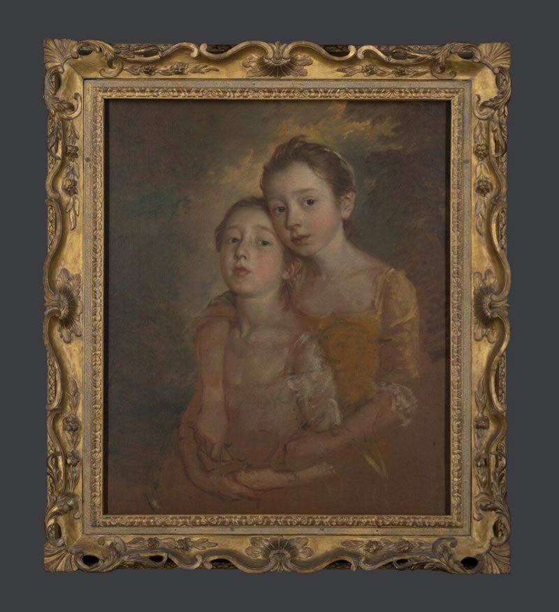 The Painter's Daughters with a Cat