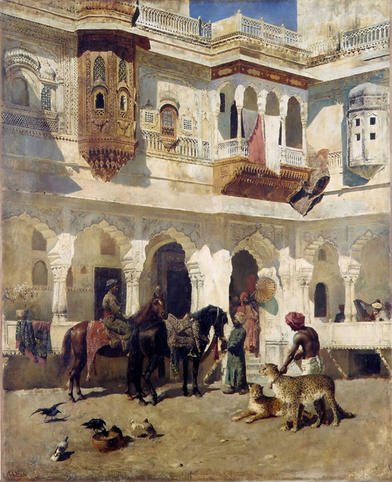 The Rajah Starting on a Hunt