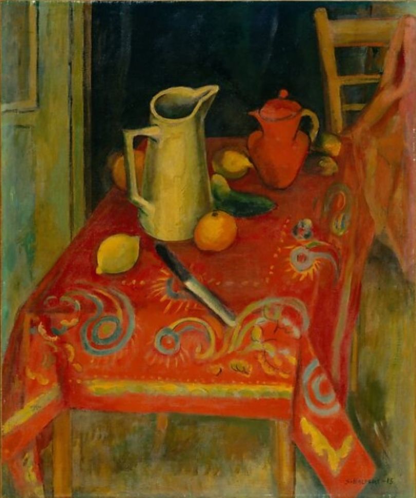 The Red Tablecloth