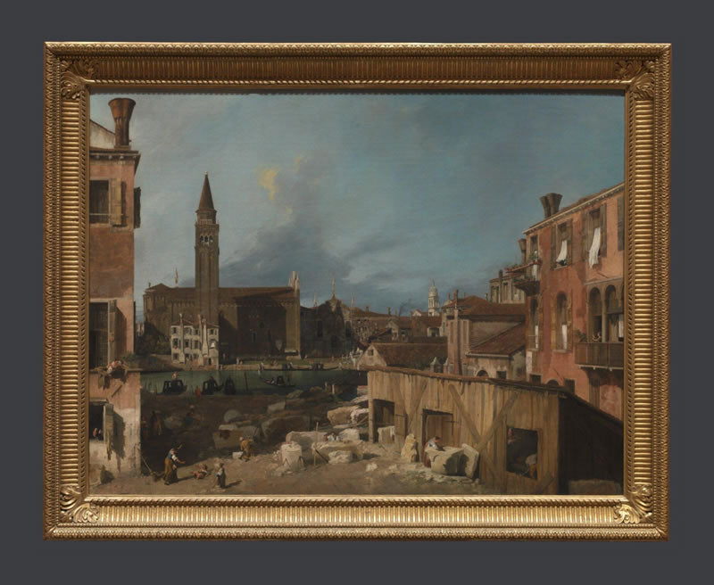 Venice: Campo S. Vidal and Santa Maria della Carità ('The Stonemason's Yard')
