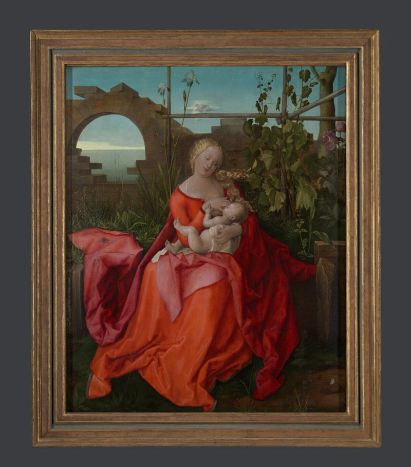 The Virgin and Child the Madonna with the Iris