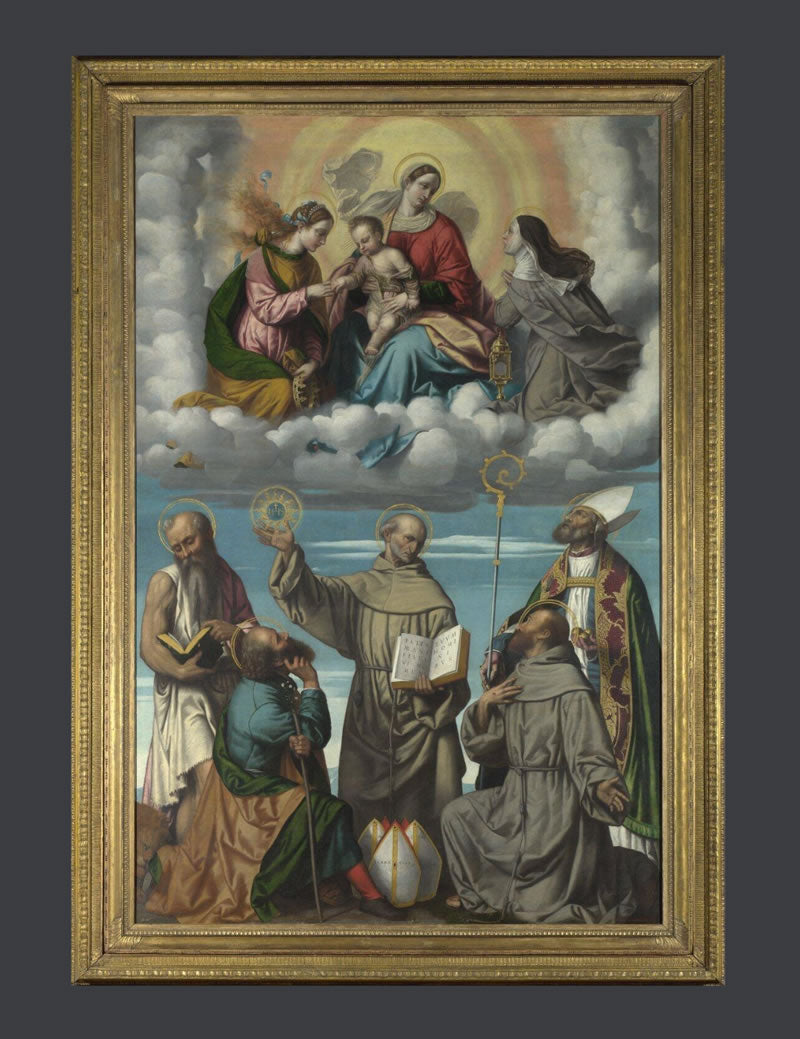 The Virgin and Child with Saint Bernardino and Other Saints