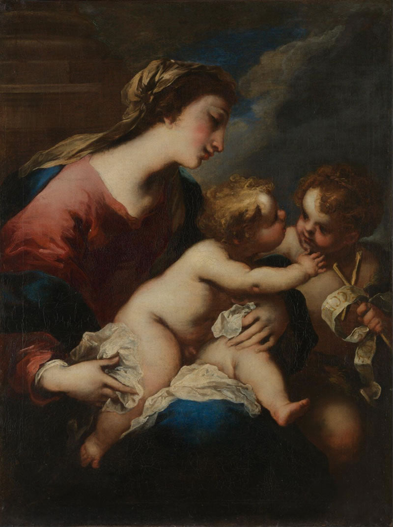 The Virgin and Child with Saint John the Baptist