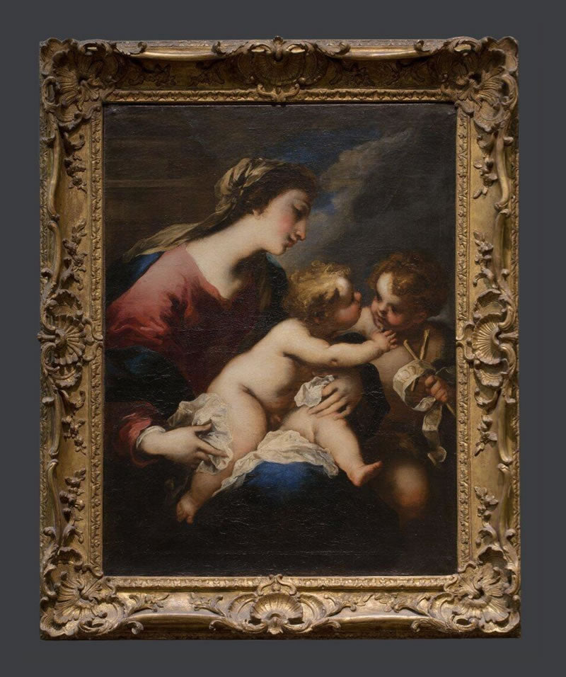 The Virgin and Child with Saint John the Baptist