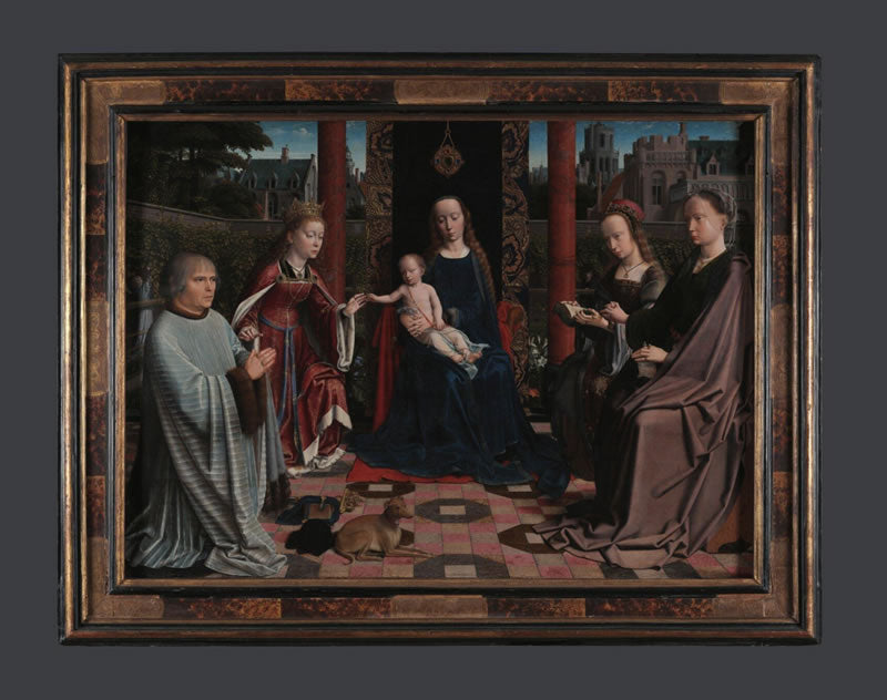The Virgin and Child with Saints and Donor