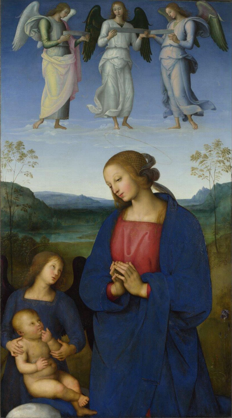 The Virgin and Child with an Angel