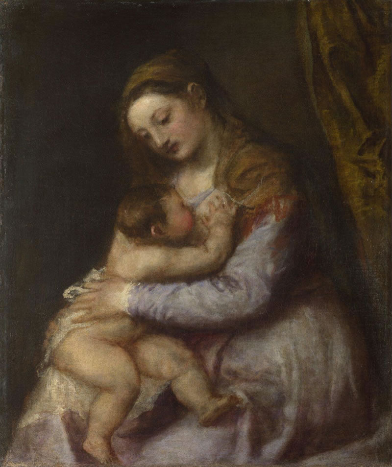 The Virgin Suckling the Infant Christ