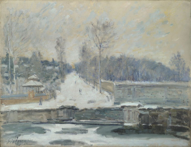 The Watering Place at Marly-le-Roi