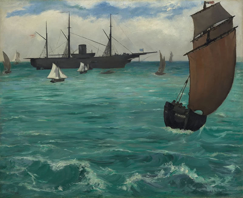 The "Kearsarge" at Boulogne