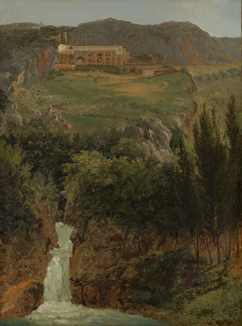 The Monastery of San Benedetto above the Aniene River at Subiaco
