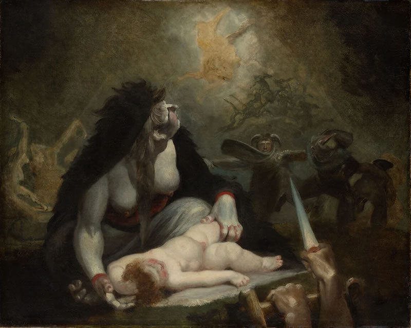 The Night-Hag Visiting Lapland Witches