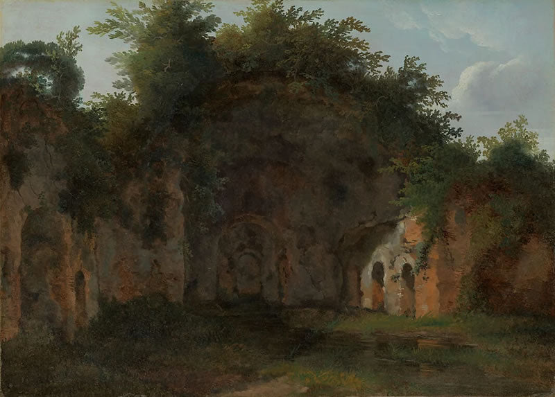 The Nymphaeum of Egeria, Valle della Caffarella, near Rome