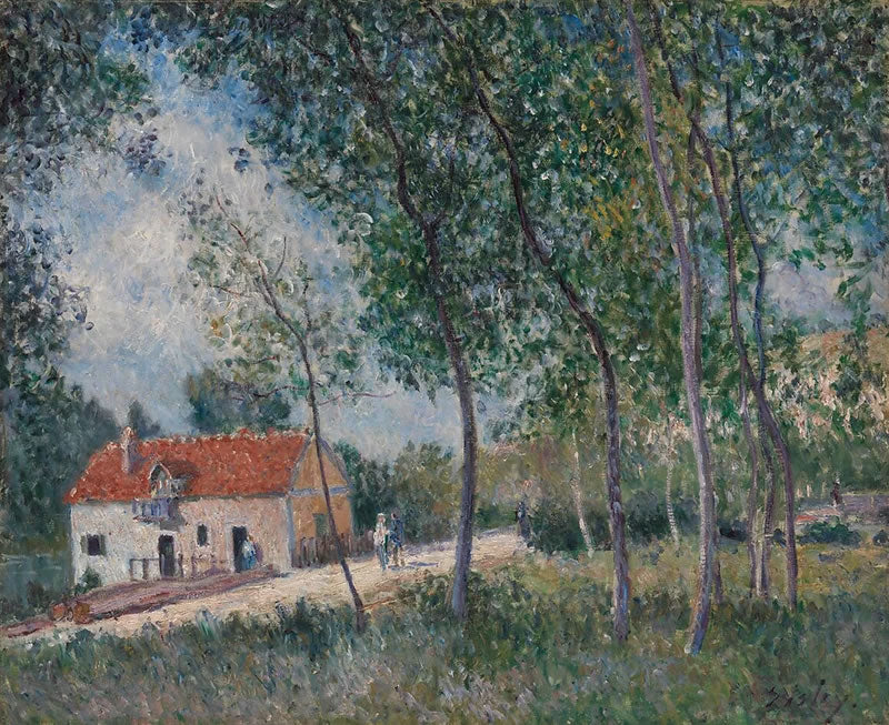 The Road from Moret to Saint-Mammès
