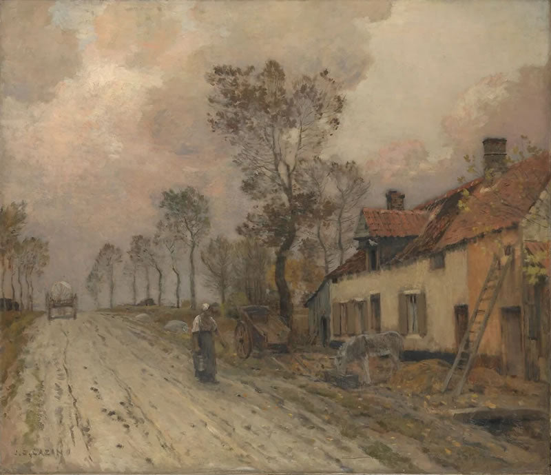 The Route Nationale at Samer