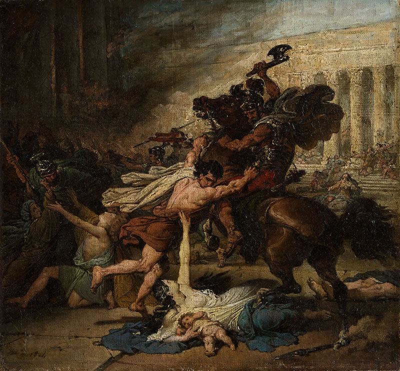 The Sack of Jerusalem by the Romans