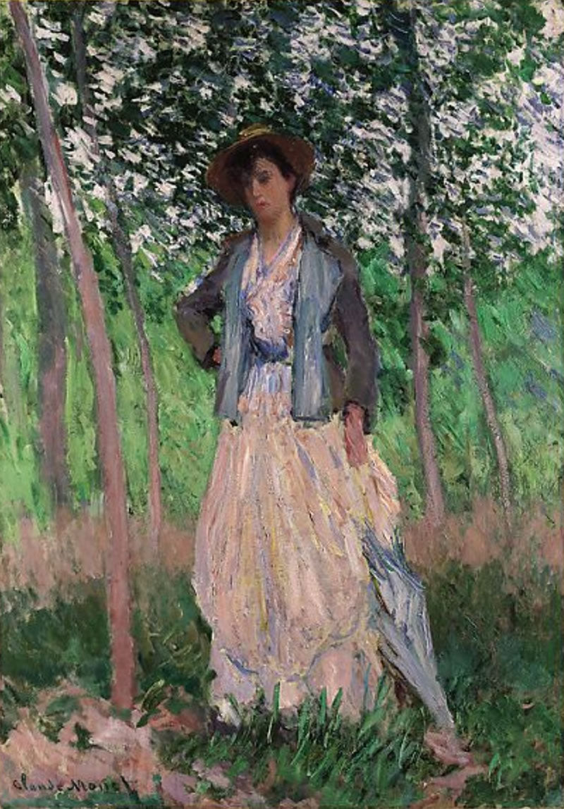 The Stroller (Suzanne Hoschedé, later Mrs. Theodore Earl Butler, 1868–1899)