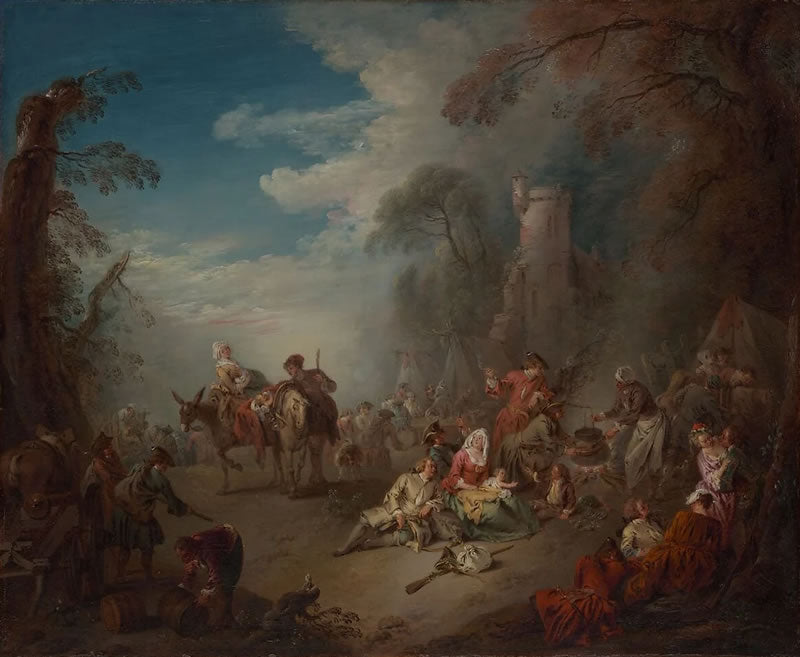 Troops at Rest
