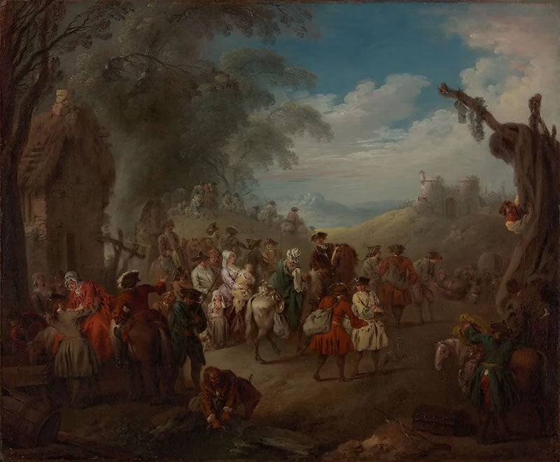 Troops on the March