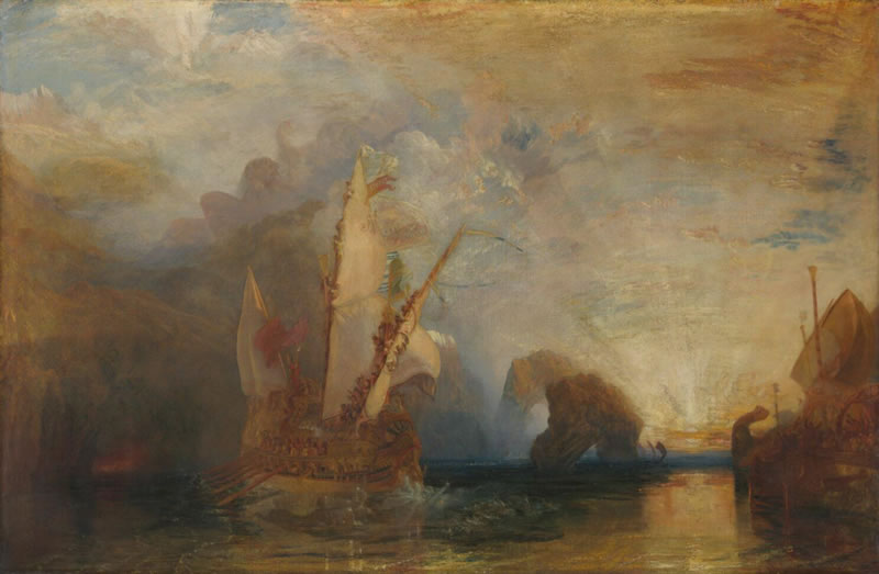 Ulysses deriding Polyphemus - Homer's Odyssey