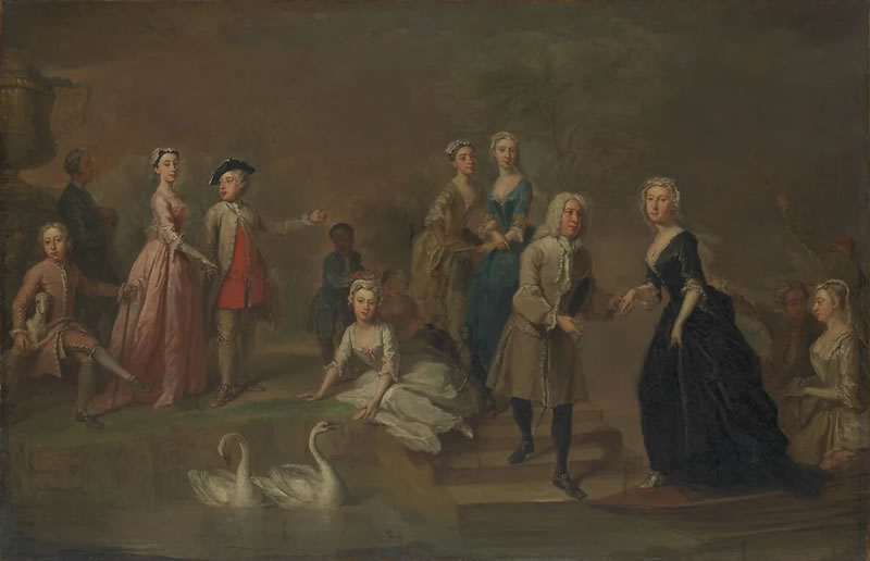 Uvedale Tomkyns Price (1685–1764) and Members of His Family