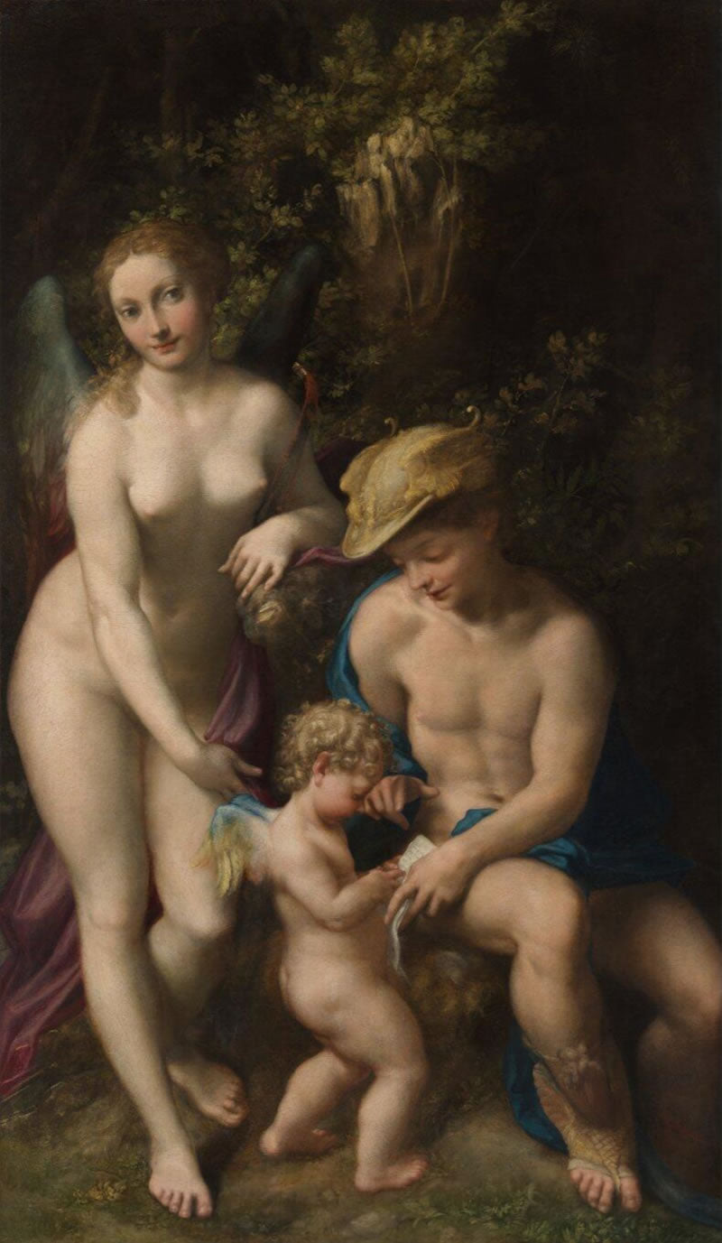 Venus with Mercury and Cupid ('The School of Love')