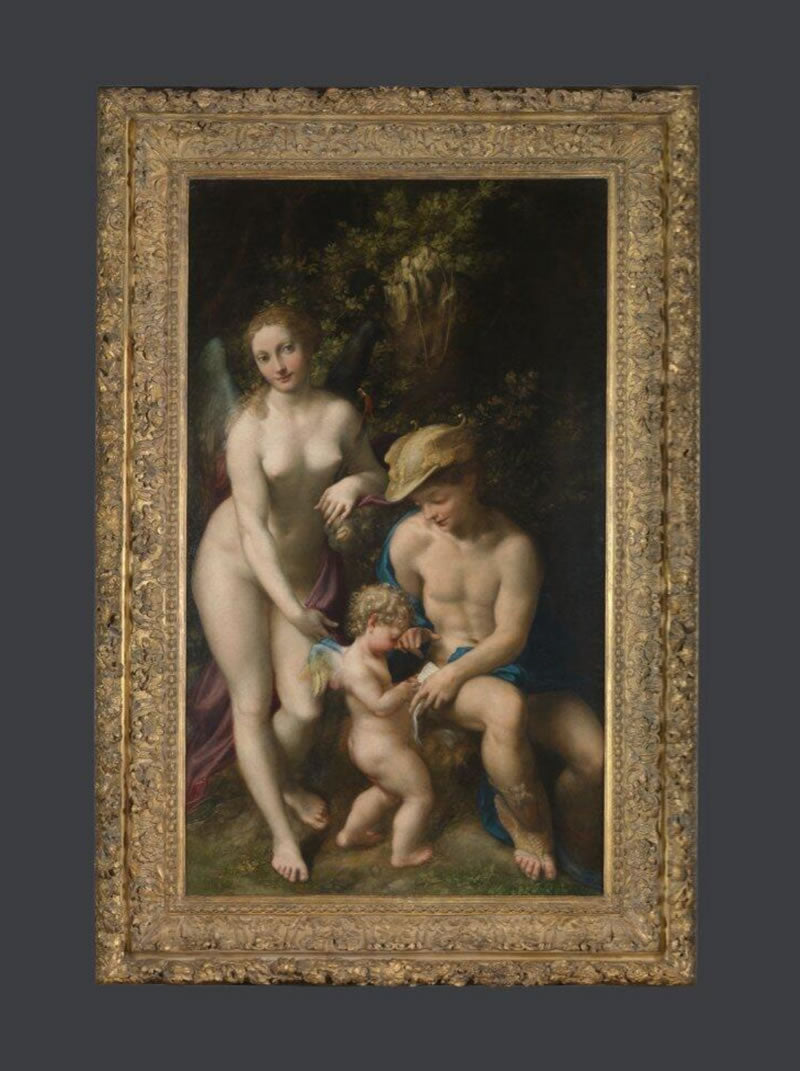 Venus with Mercury and Cupid ('The School of Love')