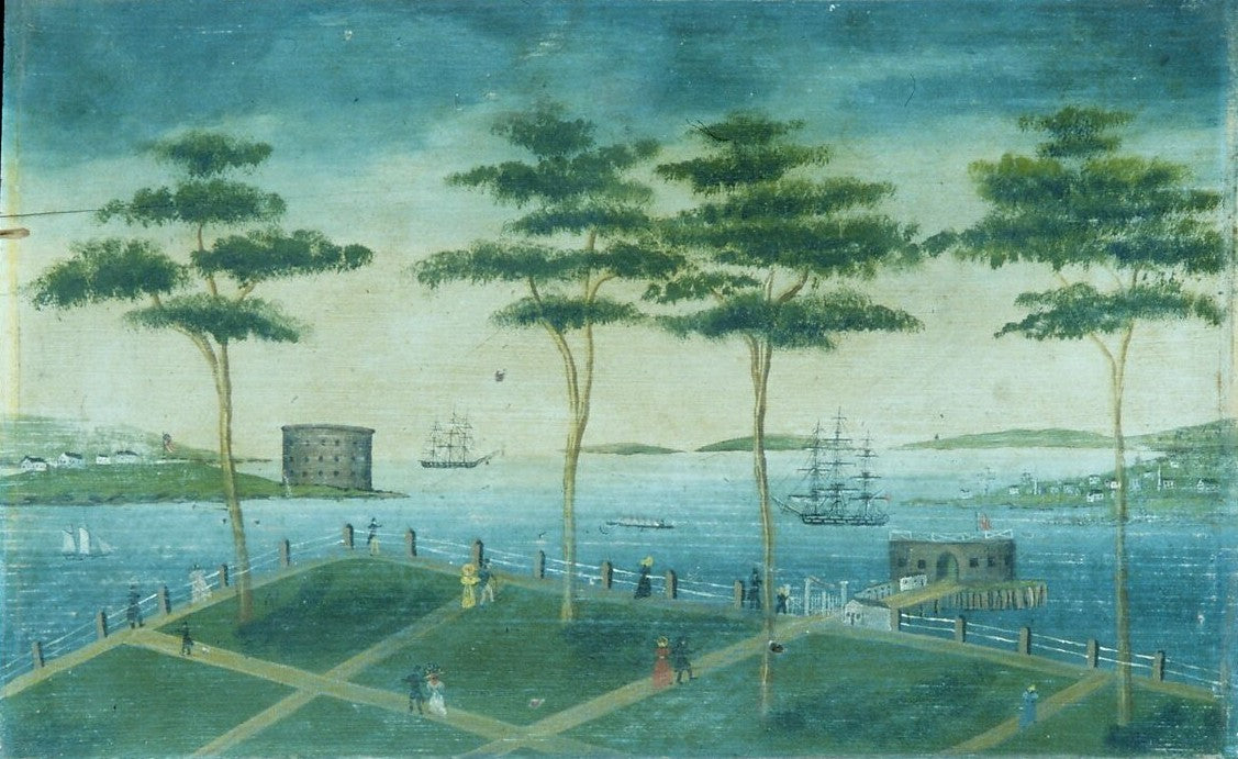 View of the Battery, New York