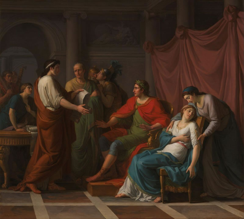 Virgil reading the Aeneid to Augustus and Octavia