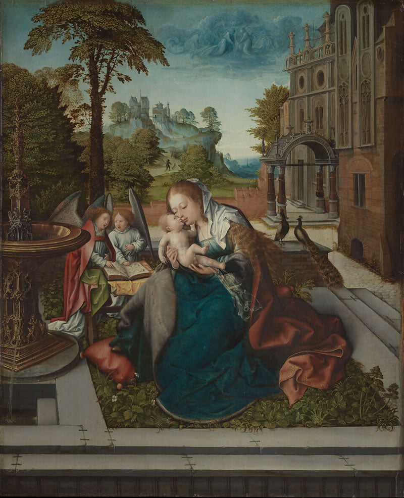 Virgin and Child with Angels