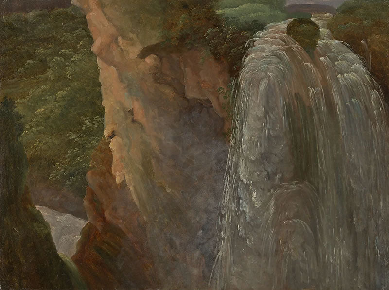 Waterfalls and Rocks at Terni