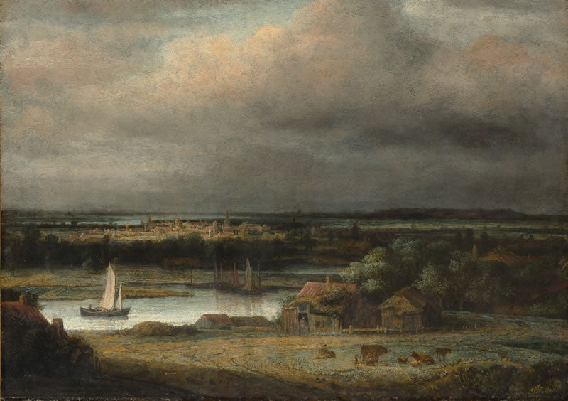 Wide River Landscape