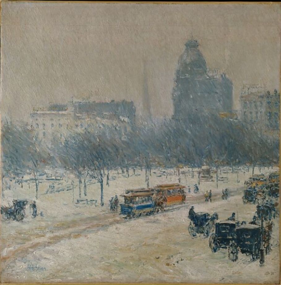 Winter in Union Square