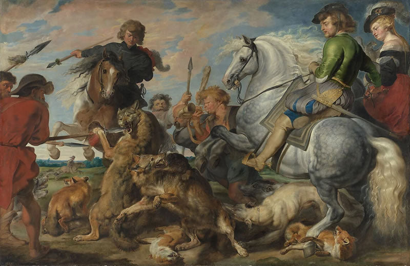 Wolf and Fox Hunt