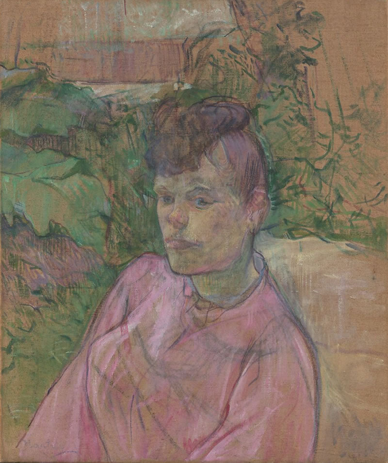 Woman in the Garden of Monsieur Forest