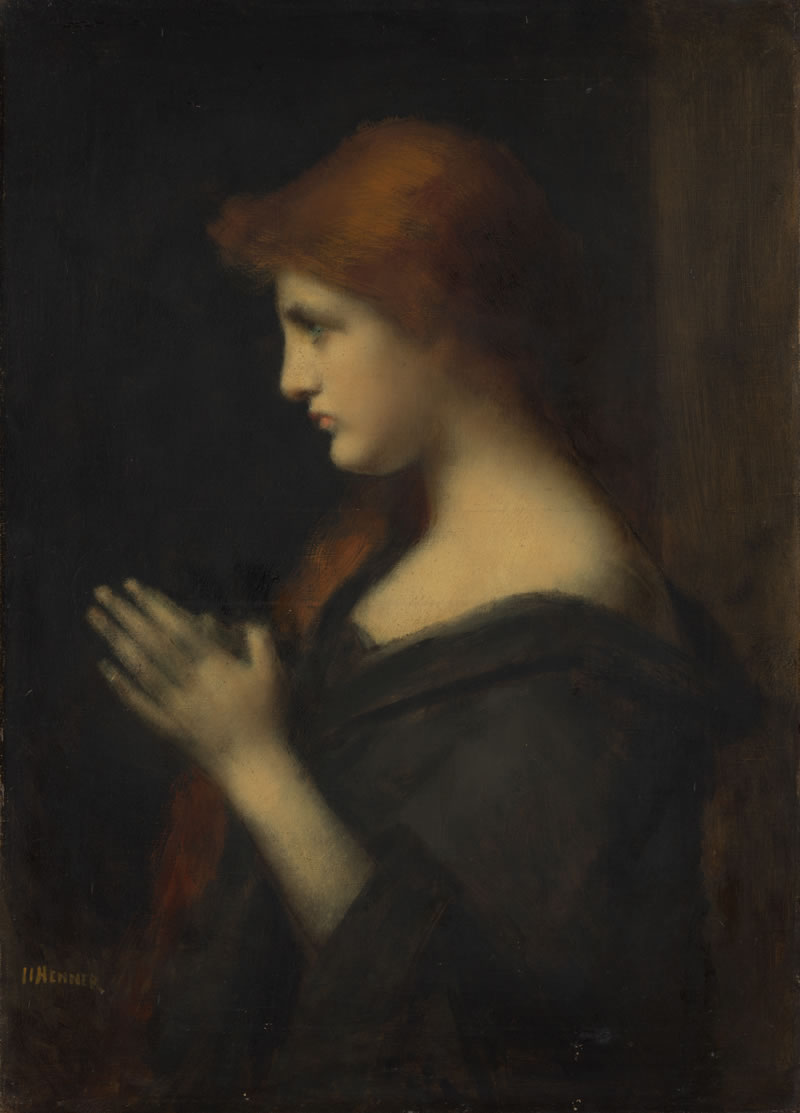 Young Woman Praying