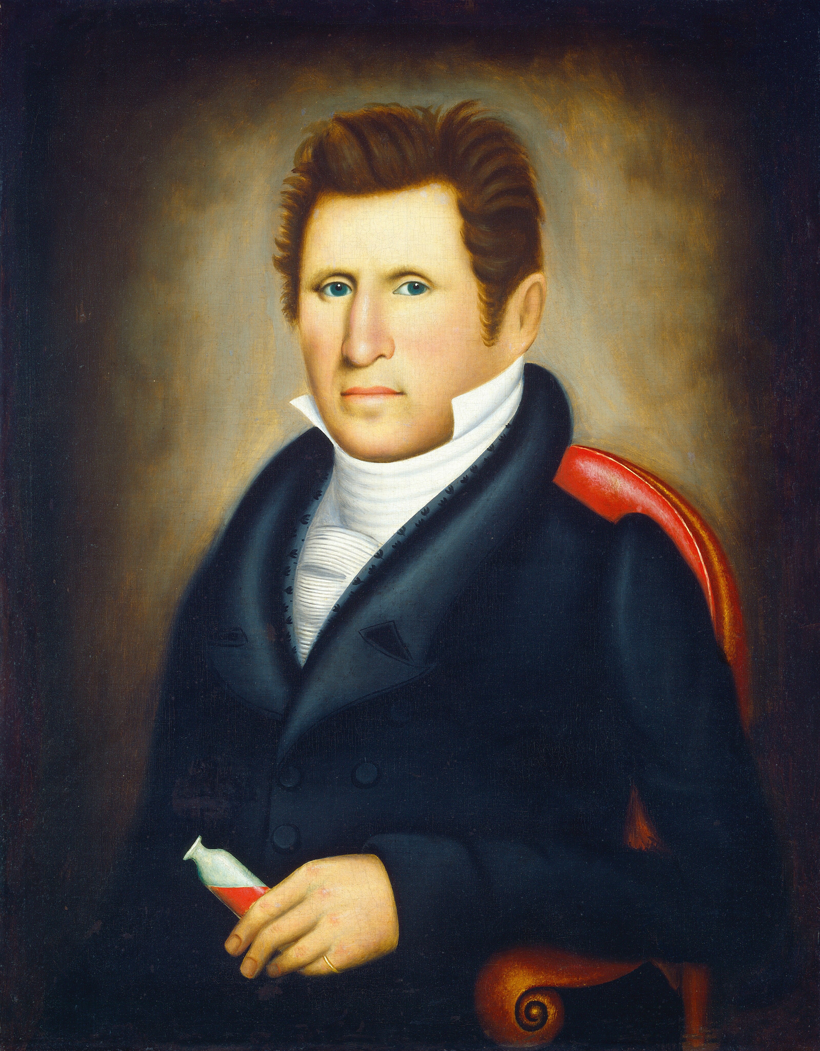 Man with Vial