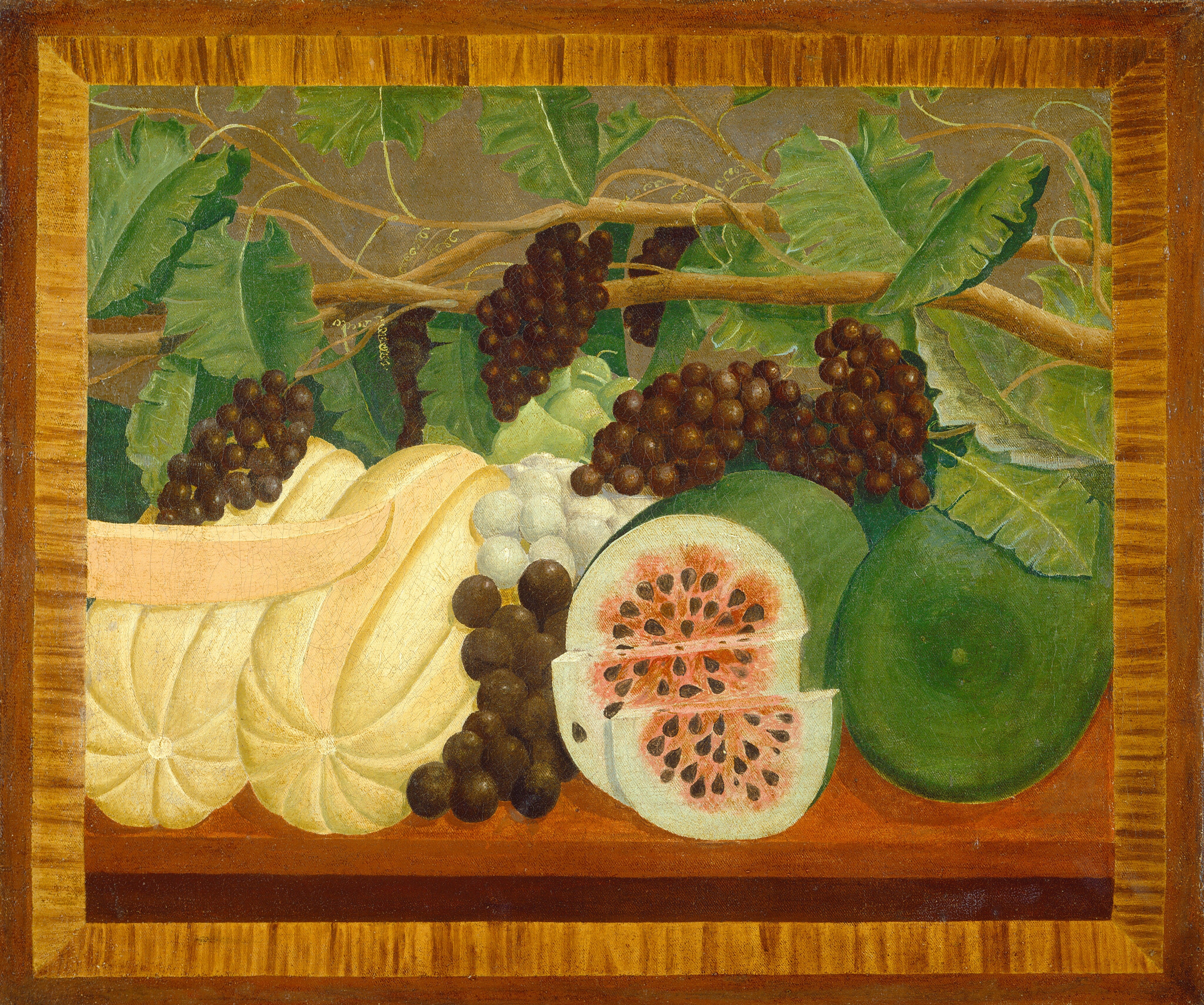 Melons and Grapes