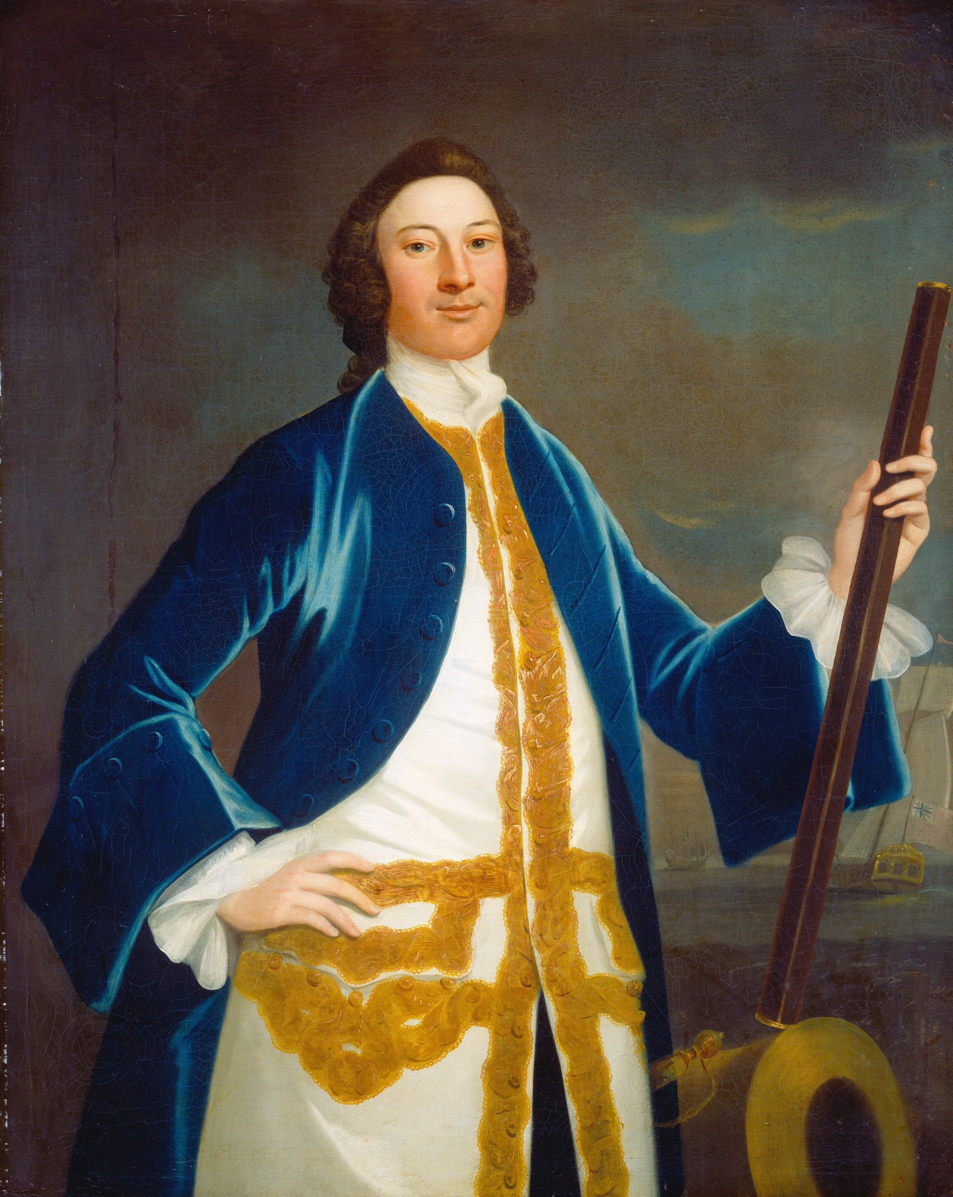 Unidentified British Navy Officer