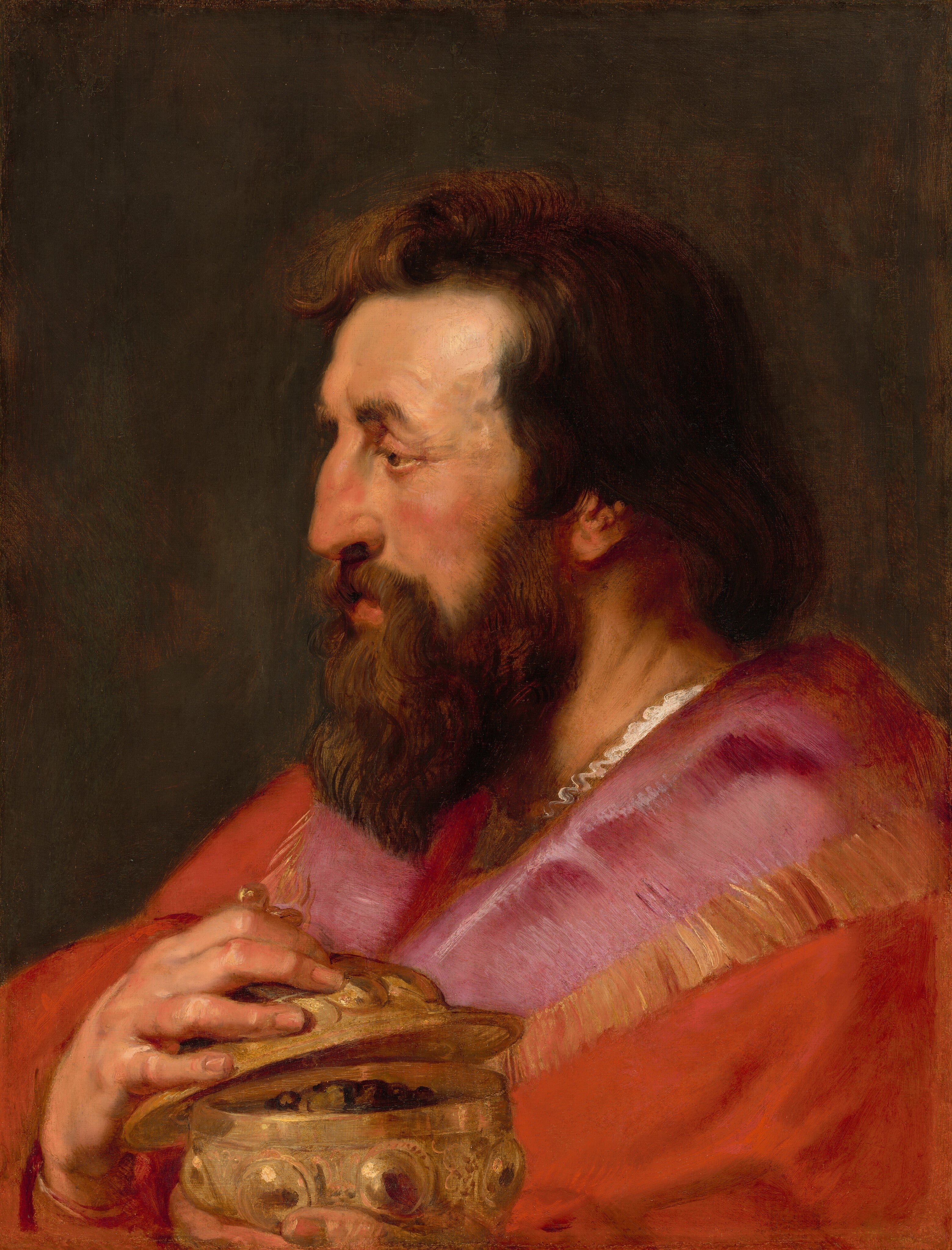Head of One of the Three Kings: Melchior, The Assyrian King