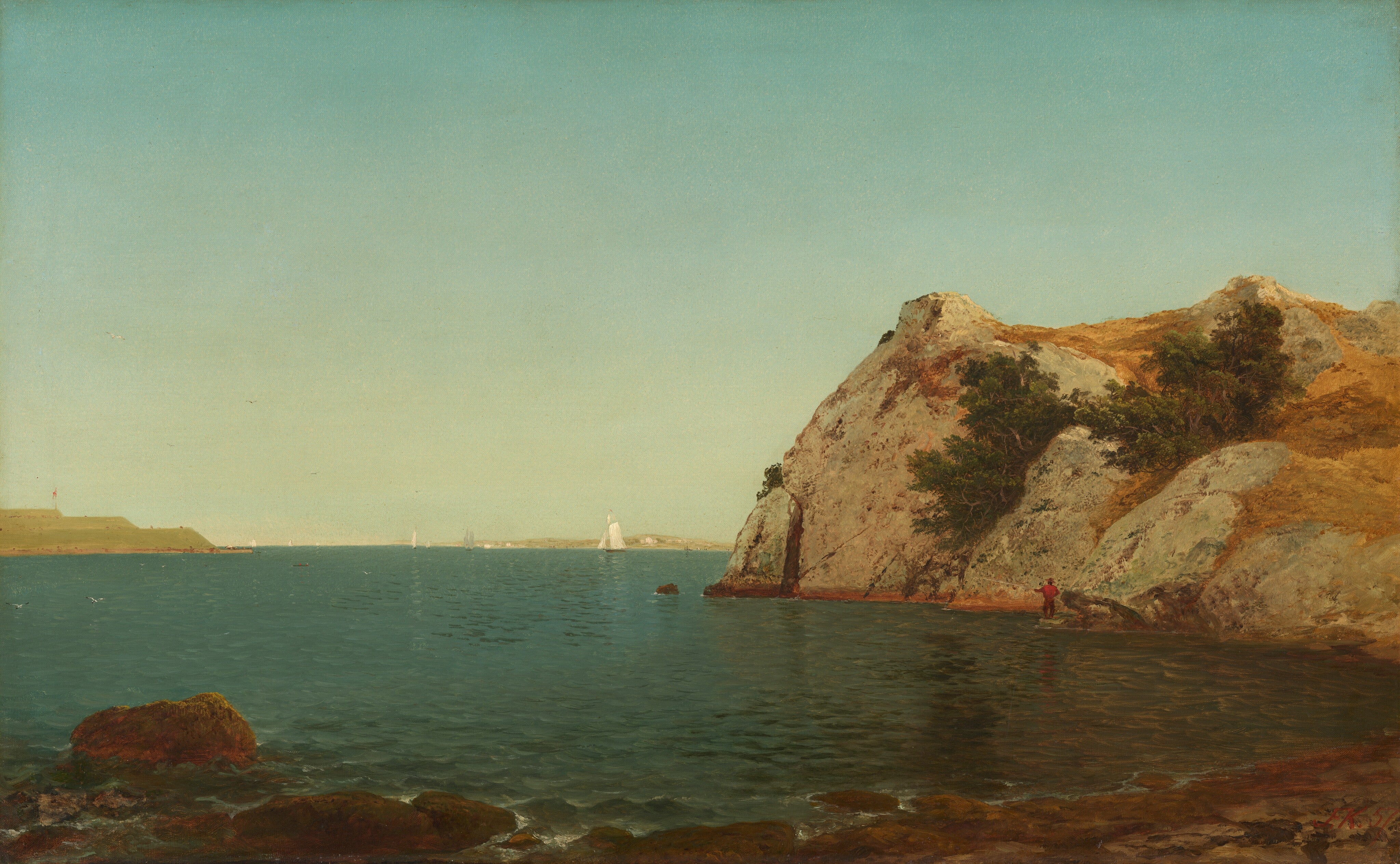 Beacon Rock, Newport Harbor