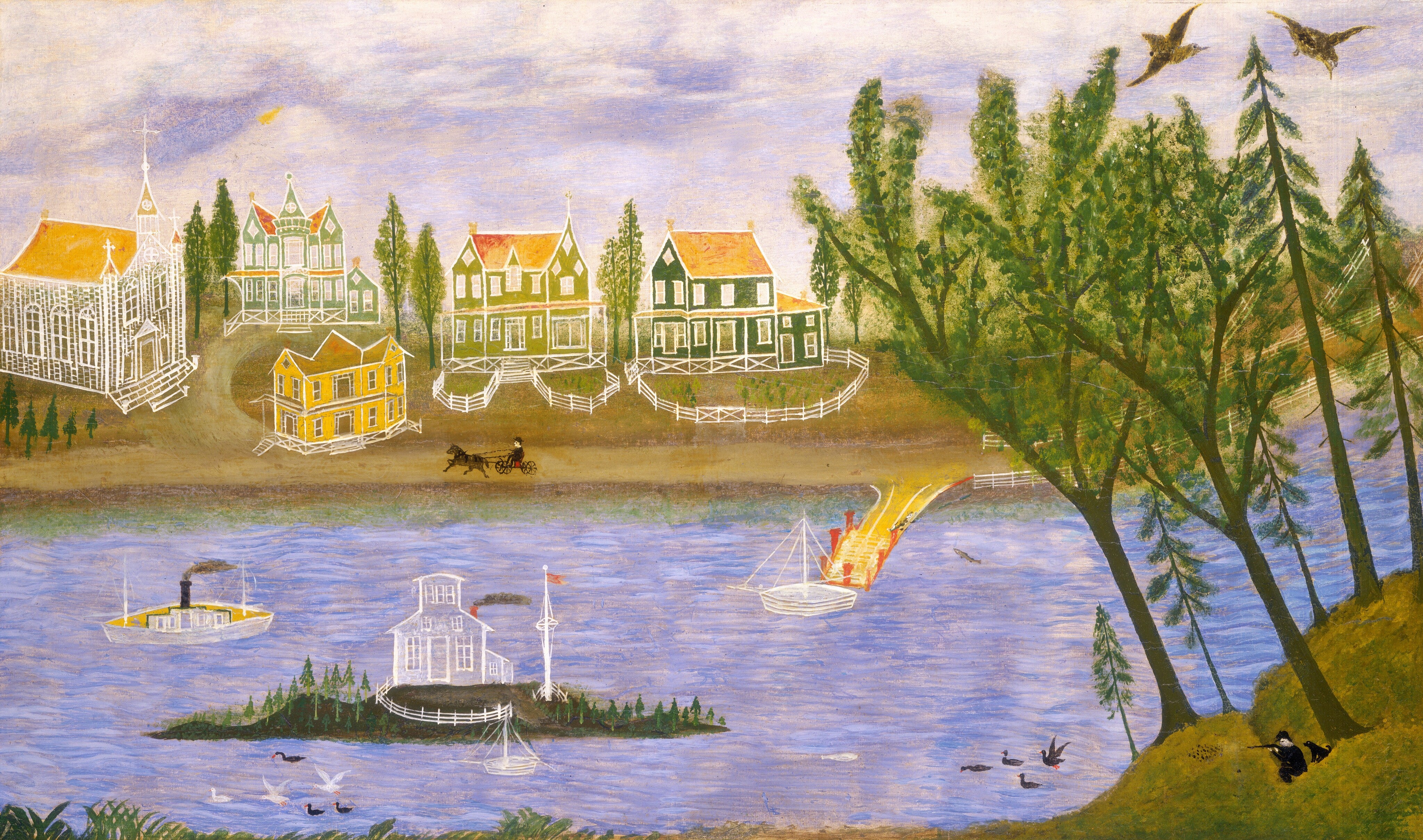 Village by the River